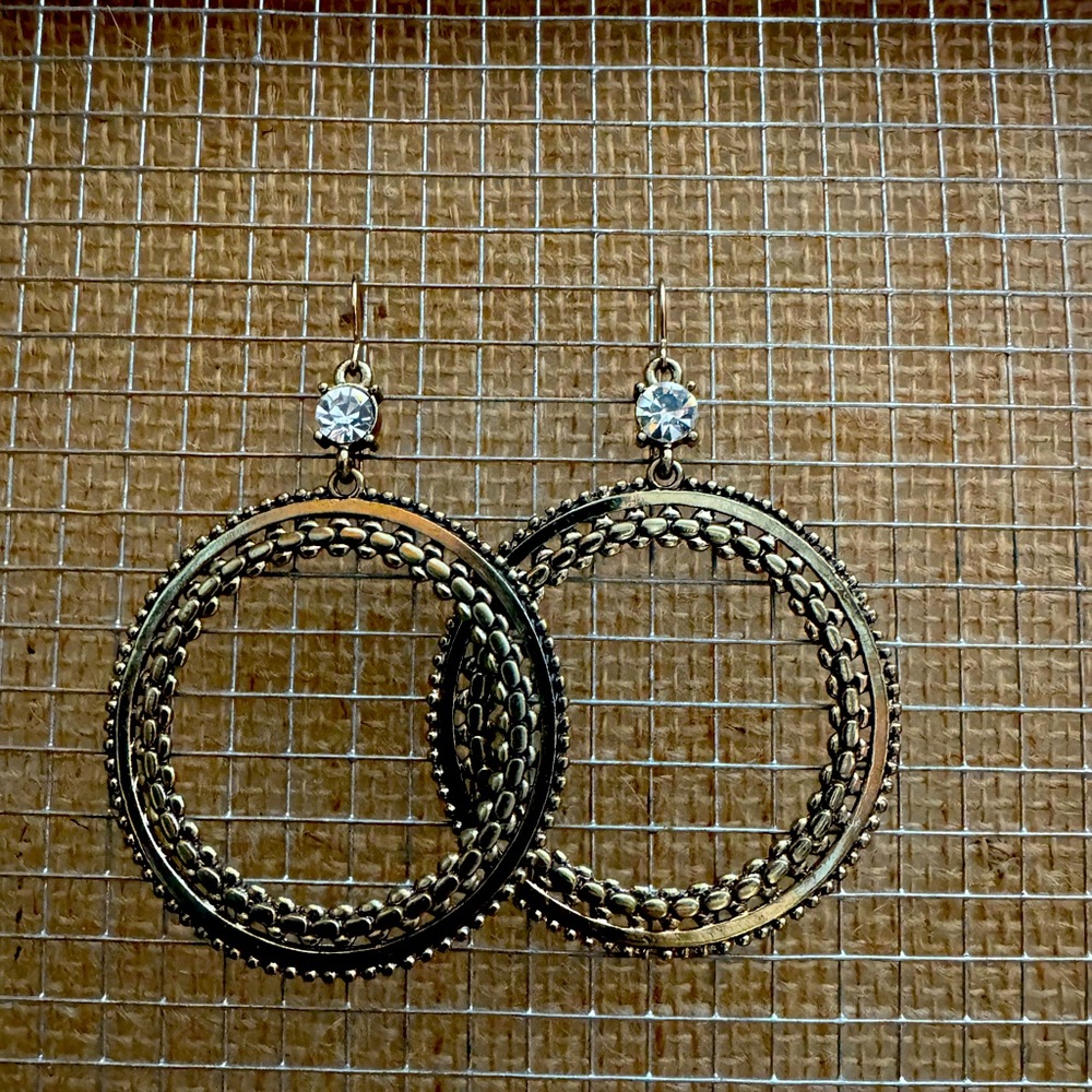 Gold Hoop Earrings